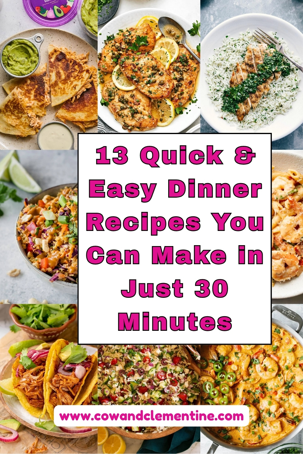 13 Quick & Easy Dinner Recipes You Can Make in Just 30 Minutes ...