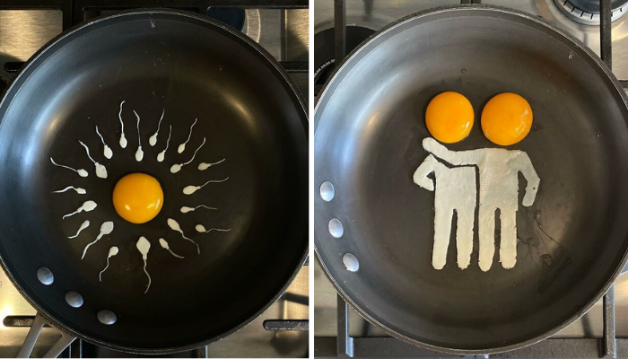 50 Unique and Creative Ways This Artist Fries His Eggs