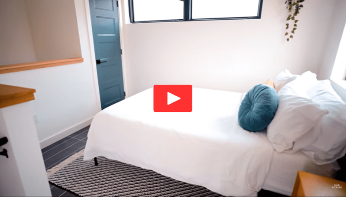 This Two-Story Tiny House Looks Simple Outside but the Inside Is Next-Level